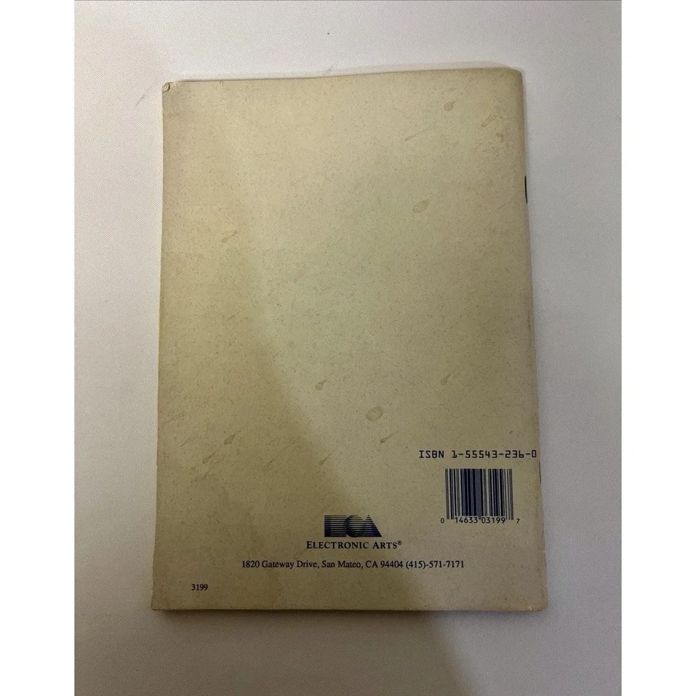 The Bard's Tale III Thief of Fate Clue Book Paperback Electronic Arts 1988